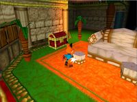 une photo d'Ã©cran de Kingsley s Adventure sur Sony Playstation